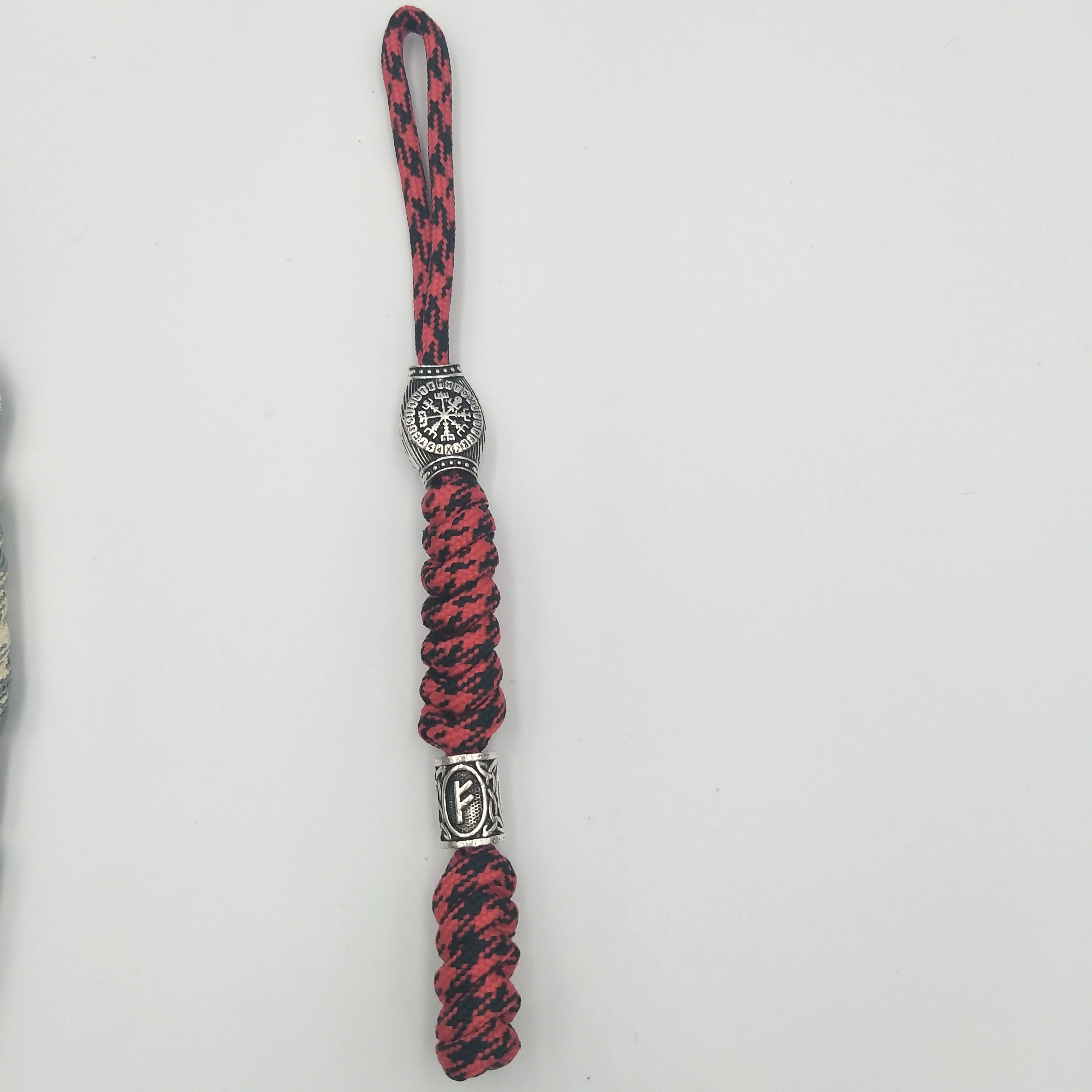 Брелок Викинг Compass Rune Beads Thor's Hammer и скандинавские руны Bead EDC аксессуары брелок из