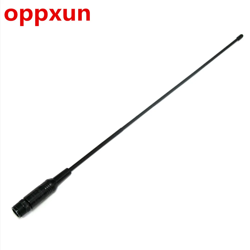 OPPXUN BNC de doble banda VHF/UHF 144/430 MHz antena suave NA771 для Icom IC V8 V82 V80 TK308 и т. Д. Радио|Рации| |