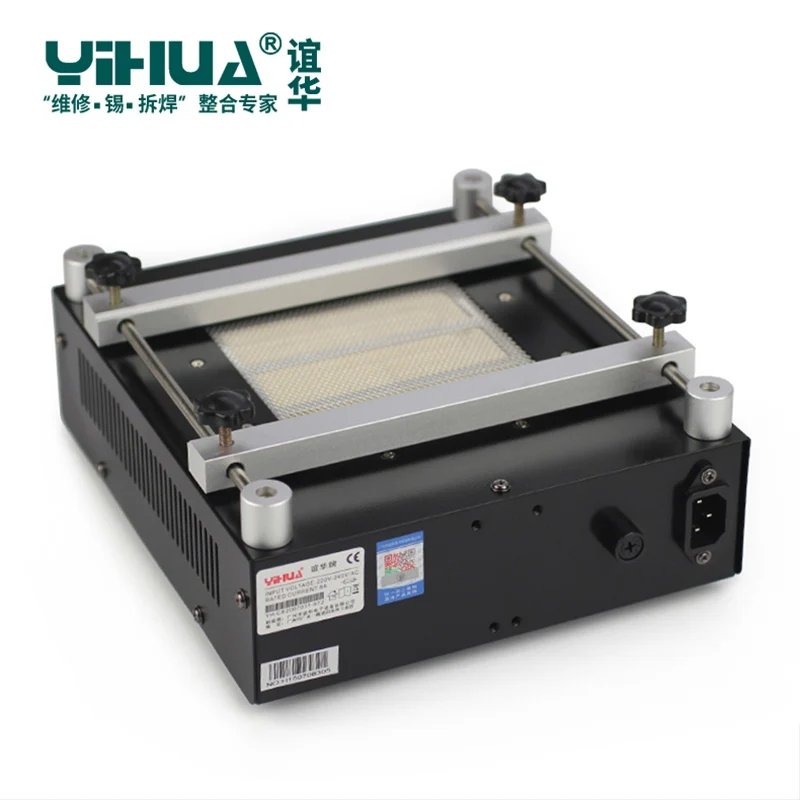 YIHUA 853A 220V 50HZ цифровая паяльная станция высокой мощности ESD BGA PCB Распайка ИК