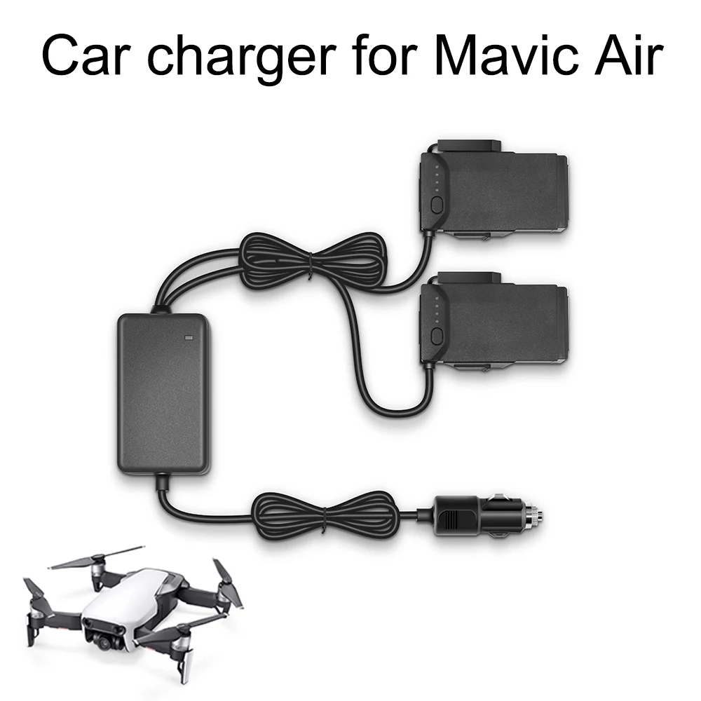 

Car Charger For DJI Mavic Air Drone Flight Battery Fast Charging Travel Charger Transport Outdoor Portable Accessory Mini