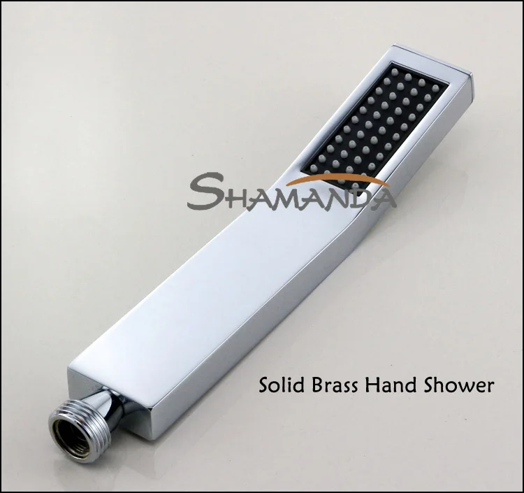 Бесплатная доставка Товары для ванной комнаты смеситель из твердой латуни с