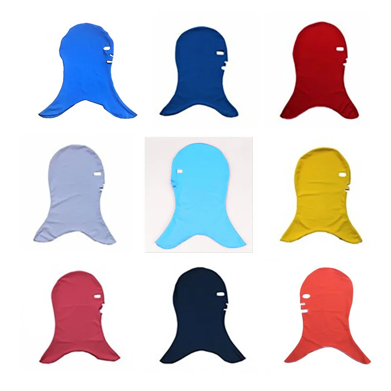 SBART мужские и женские плавательные шапки лайкра Facekini Sunsreen анти УФ Антивор Медузы