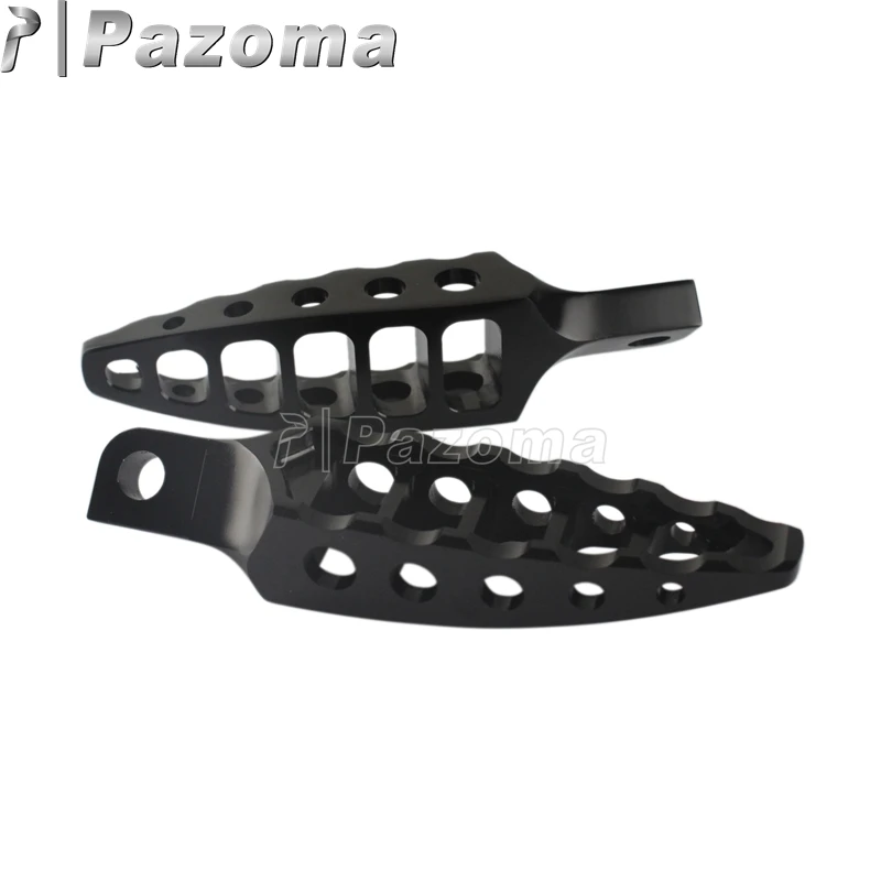 Мотоцикл Pazoma черные прямые мужские подставки для ног моторные велосипедные