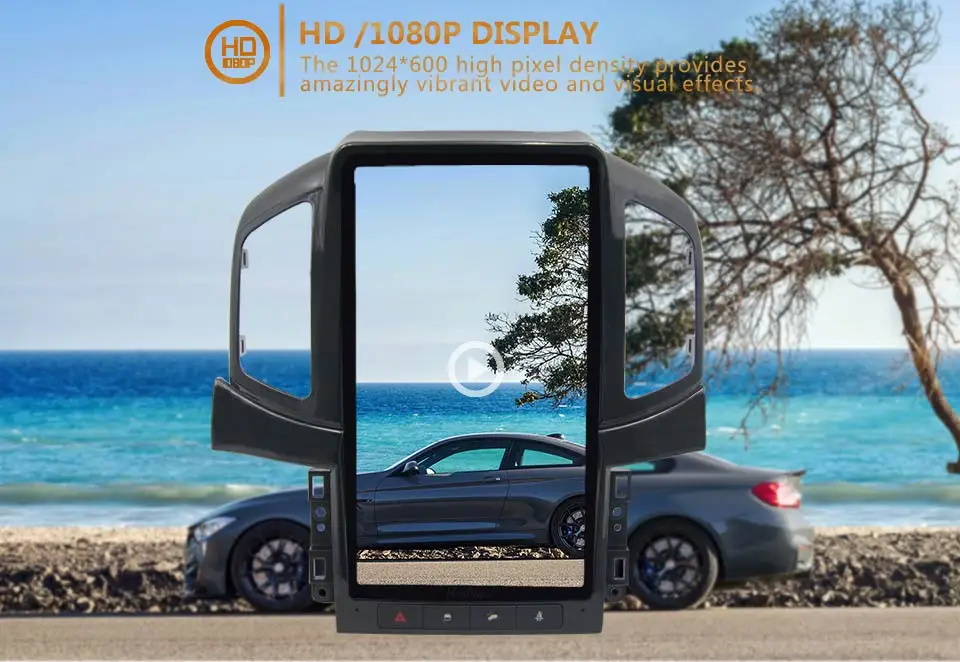 KiriNavi вертикальный экран Tesla стиль 13," Android 8,1 автомобильный dvd-плеер gps навигация автомобильный Радио для Chevrolet Captiva 2013