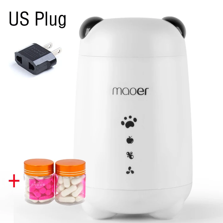 US Plug Маска для лица производитель машина уход за лицом DIY автоматический фруктовый натуральный растительный коллаген для домашнего использования салон красоты Спа Уход Eng Voice - Цвет: US Plug