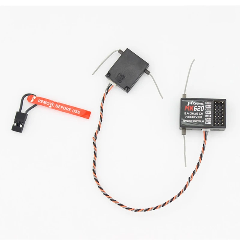 DSM MK620 2 4G 6CH DSM2 спутниковый RC приемник спутникового приемника W SPEKTRUM AR6200 DX6i DX7 DX8 DX9 JR