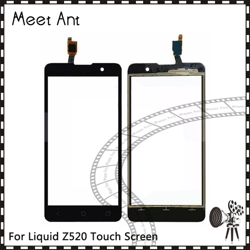

10Pcs/lot High Quality 5.0" For Acer Liquid Z520 Touch Screen Digitizer Sensor Outer Glass Lens Panel
