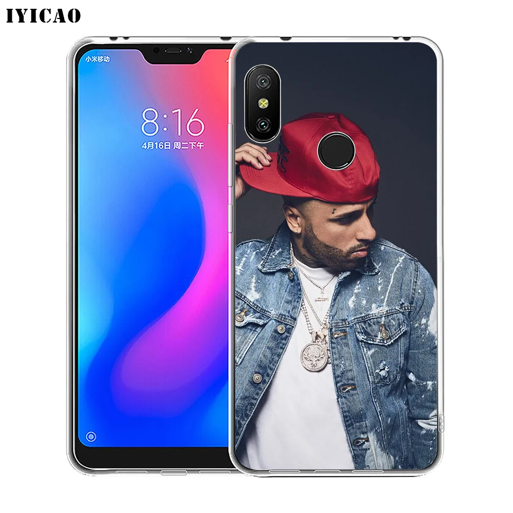 IYICAO Nicky Jam Мягкий силиконовый чехол для телефона Xiaomi Redmi 4A 5A 6A Note 7 6 5 Pro Plus 4X Prime Cover |