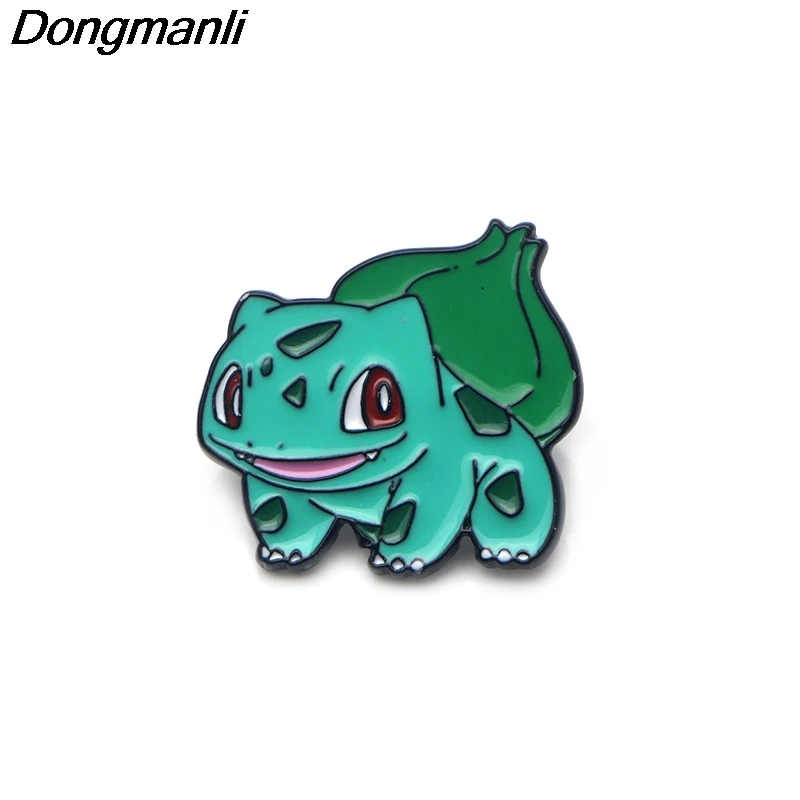 7 P3492 Dongmanli Pet Elf металлические эмалированные булавки и броши для женщин и мужчин нагрудные булавки рюкзак сумки значок детские подарки - Окраска металла: 7