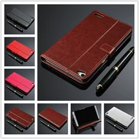 fashion card holder pu leather case for huawei honor x2 wallet flip cover holster for huawei mediapad x2 cell phone cases