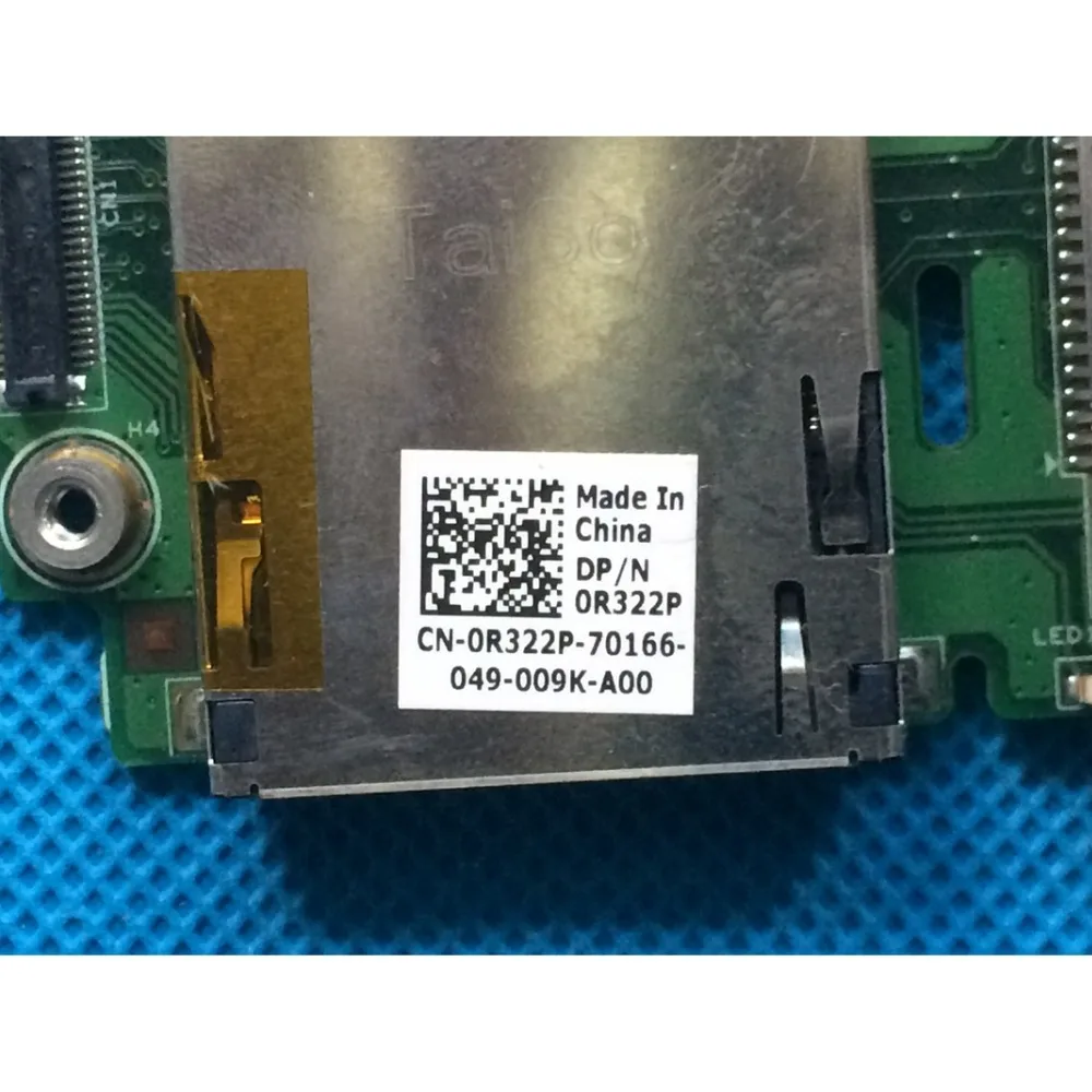 Новая плата ExpressCard Slot / Media Card Reader Audio IO - R322P 0R322P CN-0R322P для Inspiron 1440.