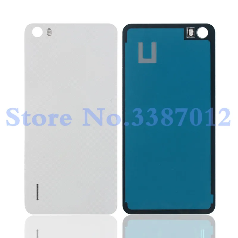 10Pcs/lot 5.0 inches Glass Back Housing For Huawei Honor 6 Cover Case Battery Rear Door with Adhesive Replacement Parts | Мобильные