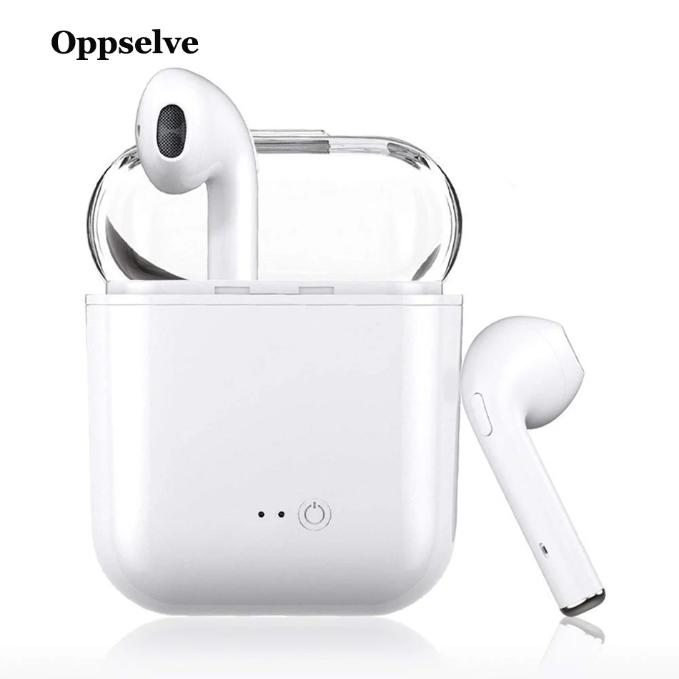 Oppselve I7S TWS, Мини Bluetooth наушники, портативные беспроводные наушники с зарядным устройством, стерео спортивные наушники с шумоподавлением