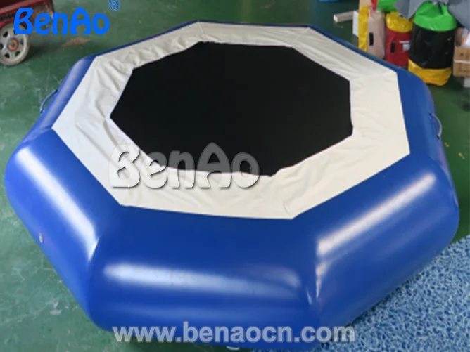 

W024 BenAO DHL Free Shipping 0.6mm-0.9mm pvc Inflatable Water Trampoline/Inflatable Water Jumping Trampoline/Water jumping bed