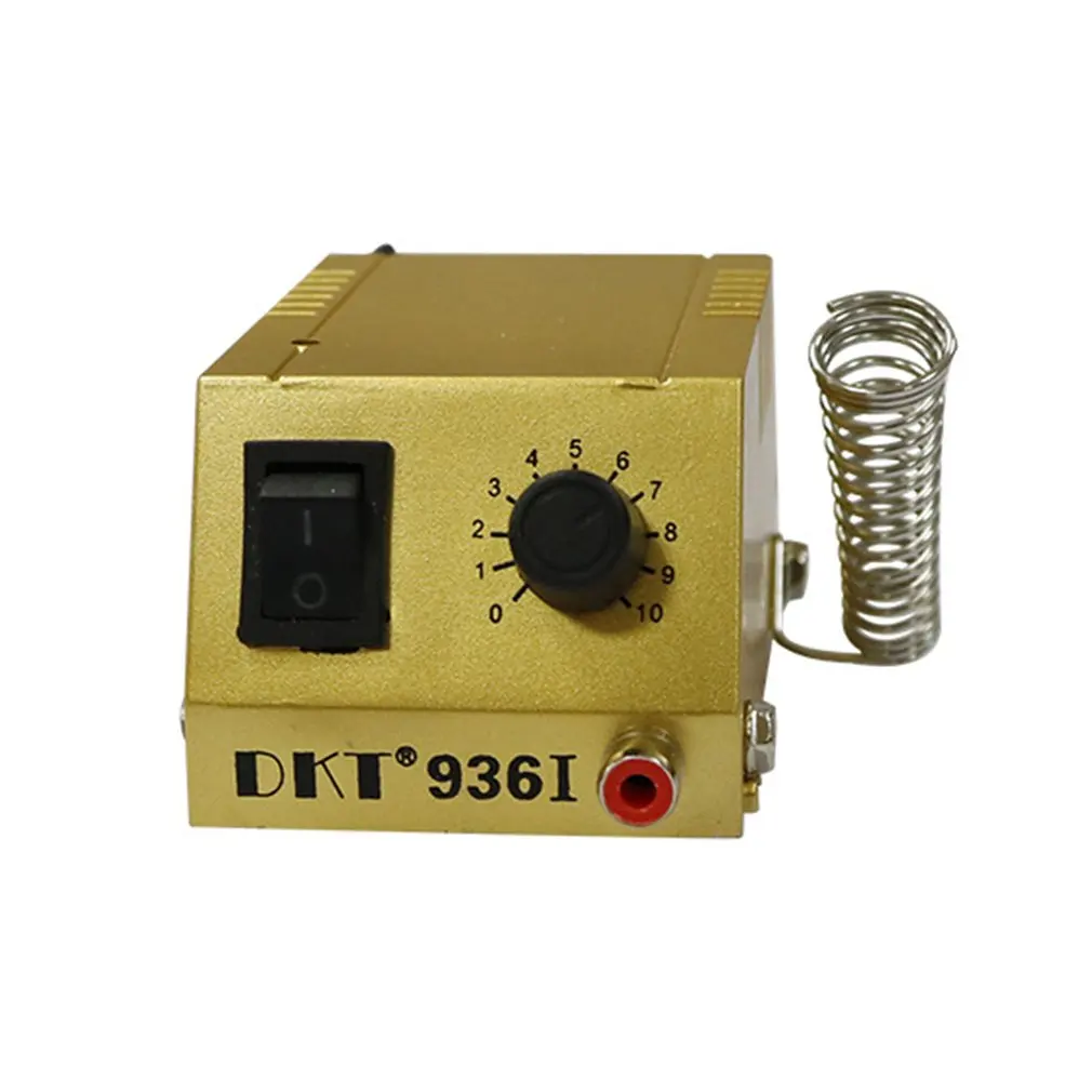 DKT 936I мини Регулируемый термостат паяльник ремонтный инструмент AC 220V паяльная