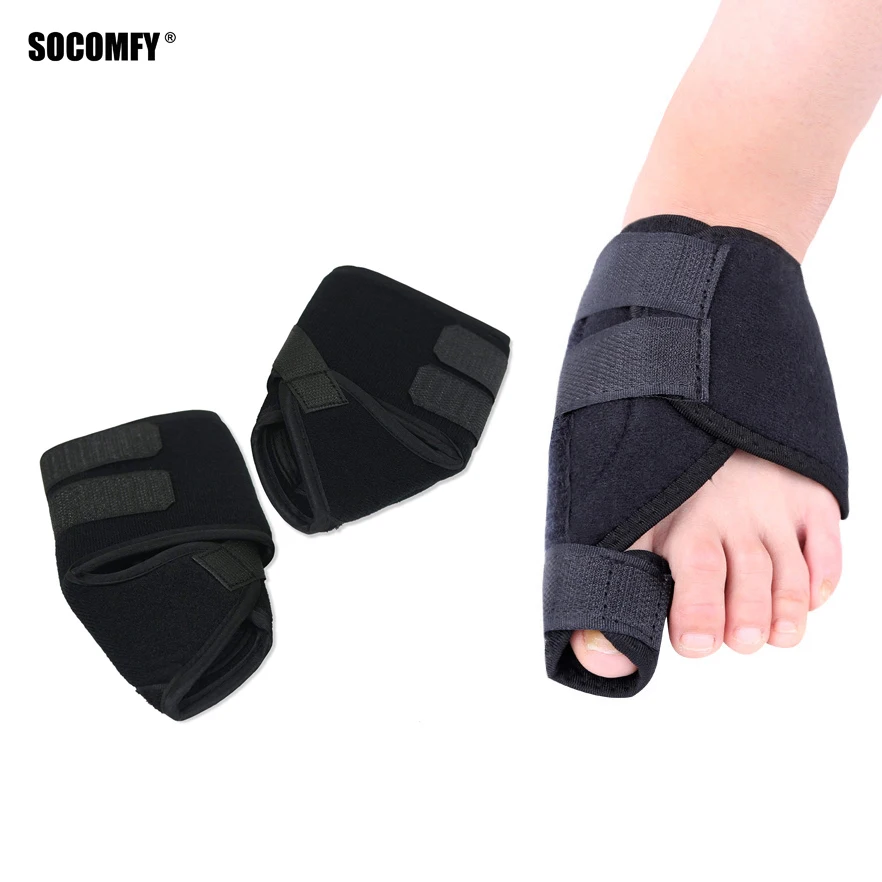 Ткань бурьон колодки Hallux вальгусная ортопедические пальцы ног коррекционные