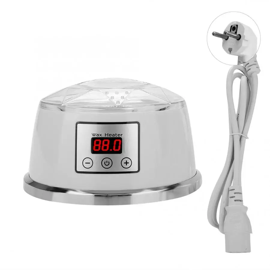 EU Plug Средство для удаления волос Smart Контроль температуры воск нагреватель SPA для рук и ног Эпилятор депиляции уход за кожей парафиновый воск - Цвет: EU Plug