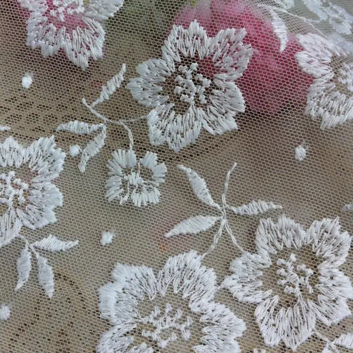 5 метров белое высококачественное гипюровое кружево Африканский шнур кружева