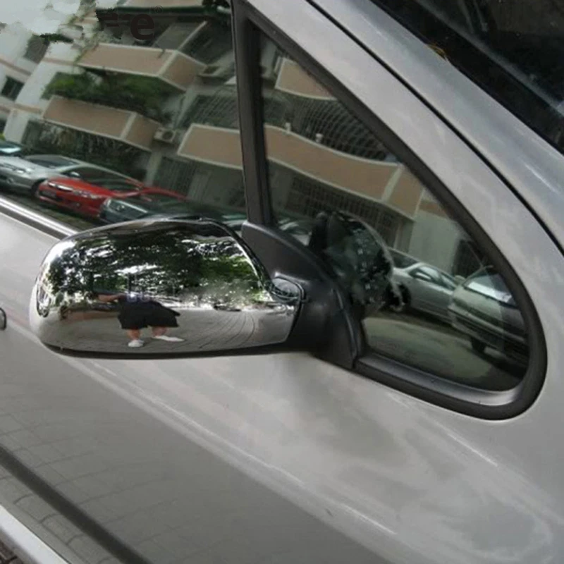 2 шт. хромированный чехол для зеркала заднего вида из АБС пластика PEUGEOT 307 2004 13|rearview