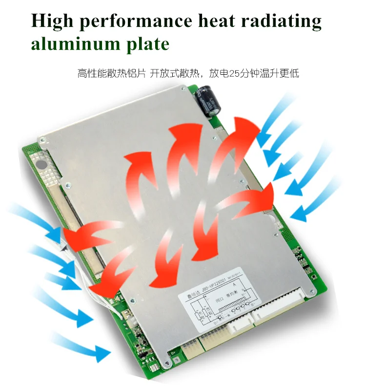 Комплект батарей 20S BMS 60 в lifepo4 1 шт. bms 80A 100A 120A 150A 200A регулятор тока для батареи 3 2 В