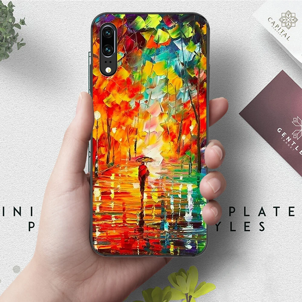 6 Силиконовый чехол Ван Гога для huawei P8 Lite P9 Mimi P10 P20 Pro P Smart Z P30 - Цвет: 6