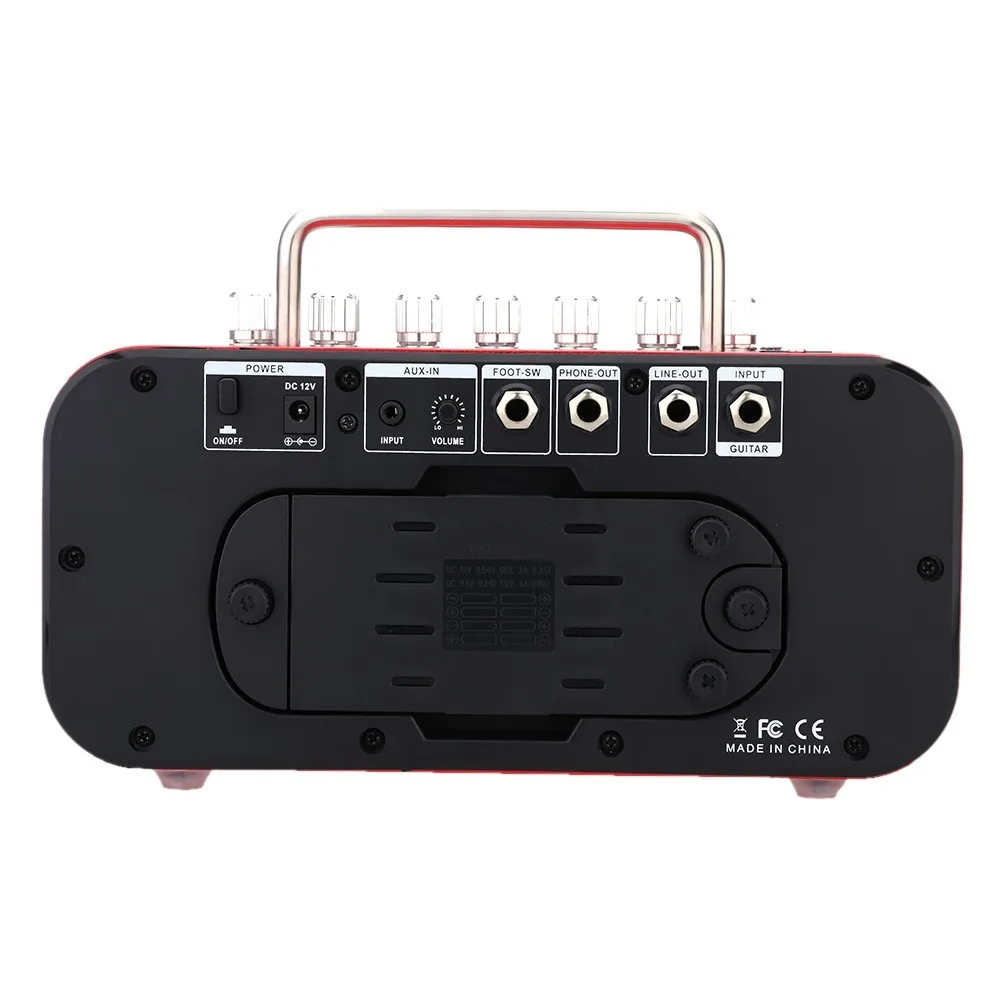 Усилитель для электрогитары Aroma 10W DSP с эффектом хора flanger phaser tremolo | Спорт и