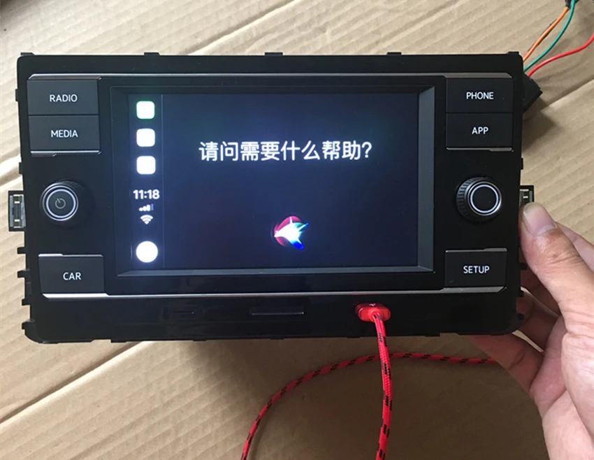 Carplay MQB 6," MIB Системы радио автомобиль VW Passat B8 Гольф 7 MK7 7,5 5GG 035 280D 5GG035280D
