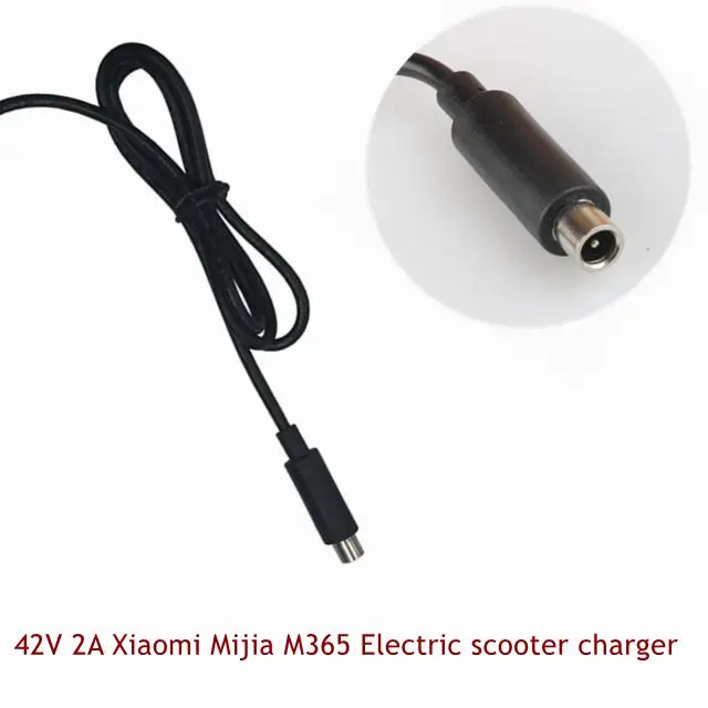 42V 2A Xiaomi Mijia M365 электрическое зарядное устройство DC 8 мм кабель для аксессуаров VESPA