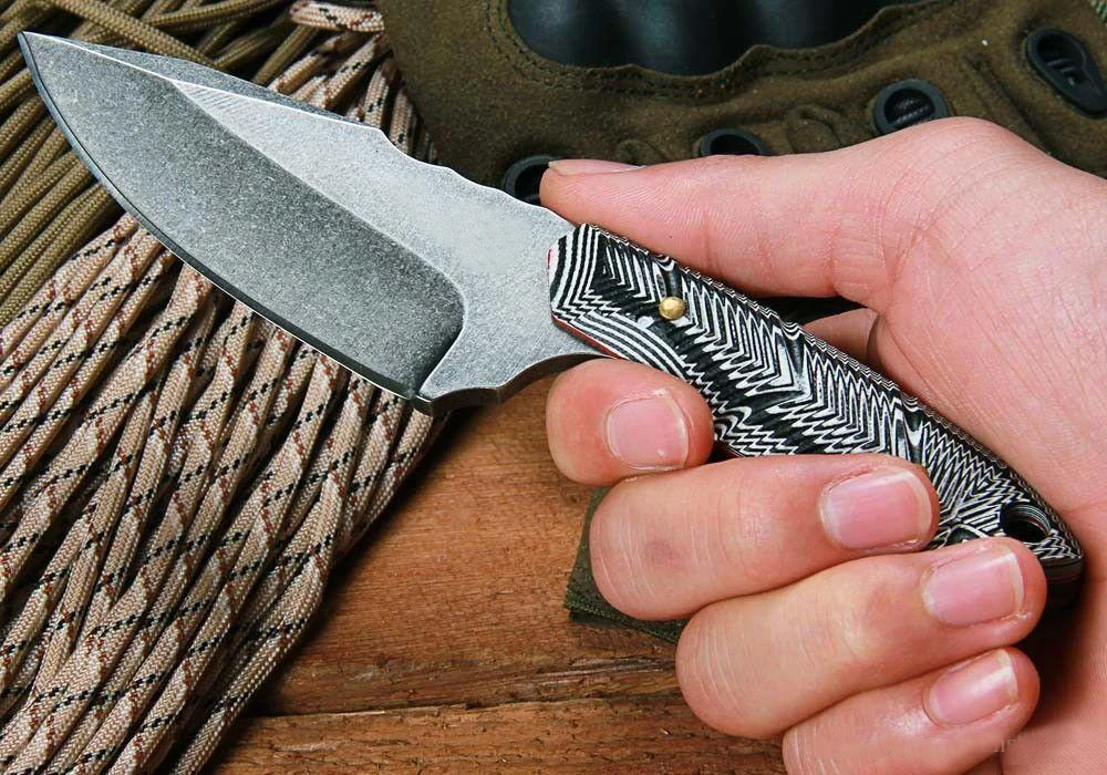 Охотничьи ножи BOKE PE558 G10 с ручкой 58 охотничьи фиксированным многофункциональным