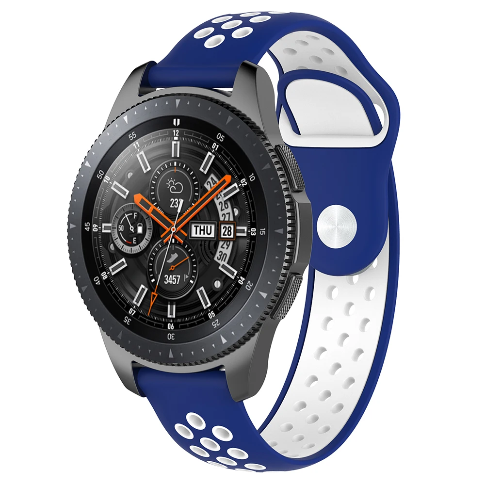 Силиконовый ремешок для часов Fossil Sport умных sport 43 мм FTW4019 сменный спортивный