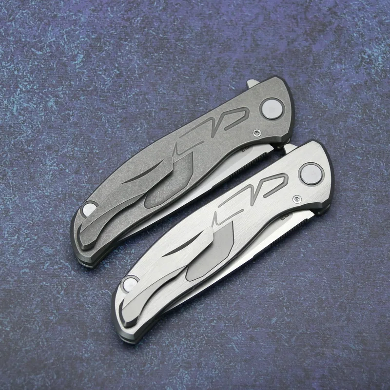 Складной нож KANEDIIA kH Flipper карманный кухонный резец из стали D2 с титановым