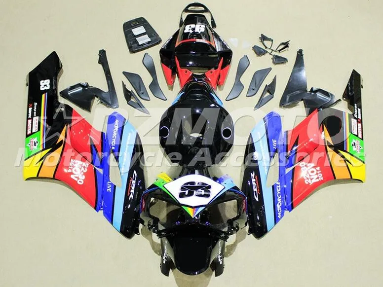Новый ABS полный обтекатель комплект 100% подходит для Honda CBR1000RR 04 05 Обтекатели