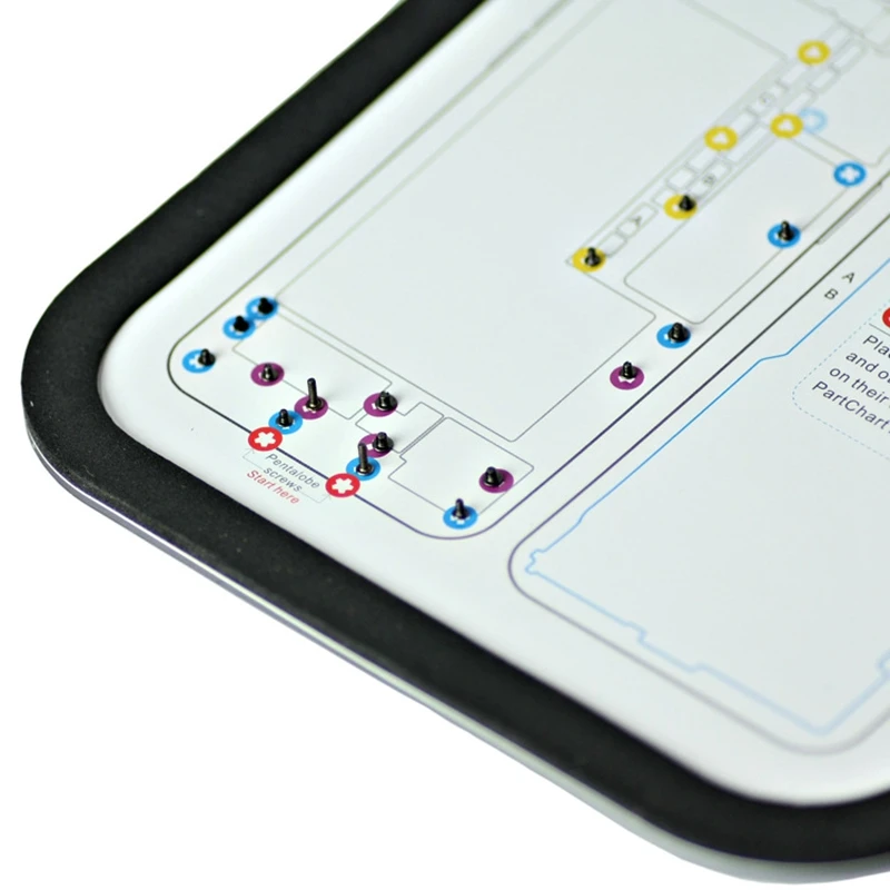 9 шт./компл. Профессиональный Магнитный винтовой коврик Technic ремонтный для iPhone 6 6s 7