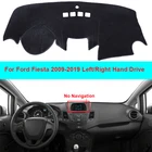 Внутренняя крышка приборной панели автомобиля, коврик для приборной панели, ковер, солнцезащитный козырек, коврик для приборной панели Ford Fiesta 2009-2012 2013 2014 2015 2016 2017 2018