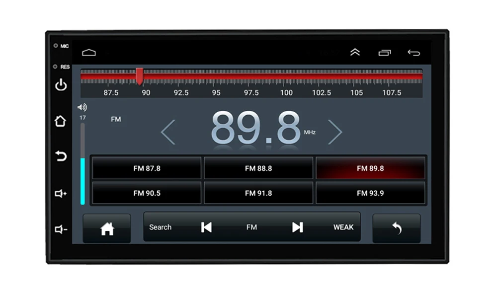 Универсальный " 2 Din автомобильный стерео Android 8,0 автомобильный dvd-плеер gps навигация Сенсорный экран мультимедийный плеер радио