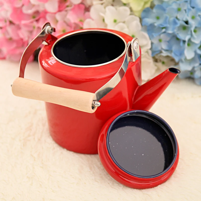 Горячая Распродажа 2.4L эмалированный чайник Бесплатная доставка|kettle|kettle enamelled |