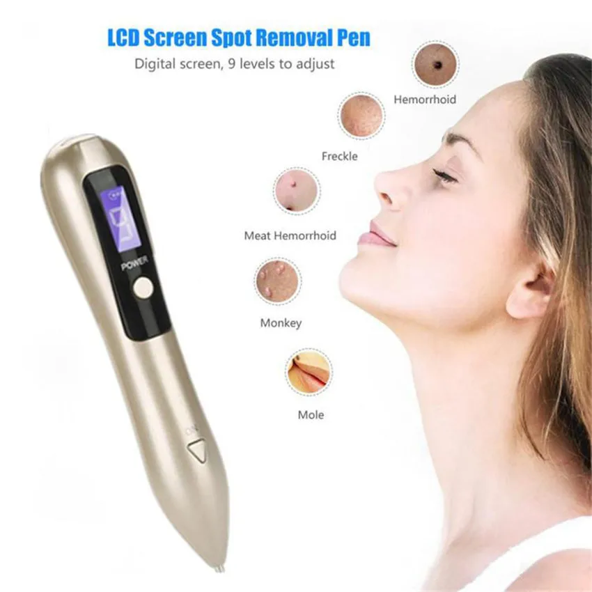 

HOT USB Blackheads Removel Instrument 9 Level LCD pore Cleanser Pen lREMOVE A FRECKLE Freckle Acne Remove Facial Tool