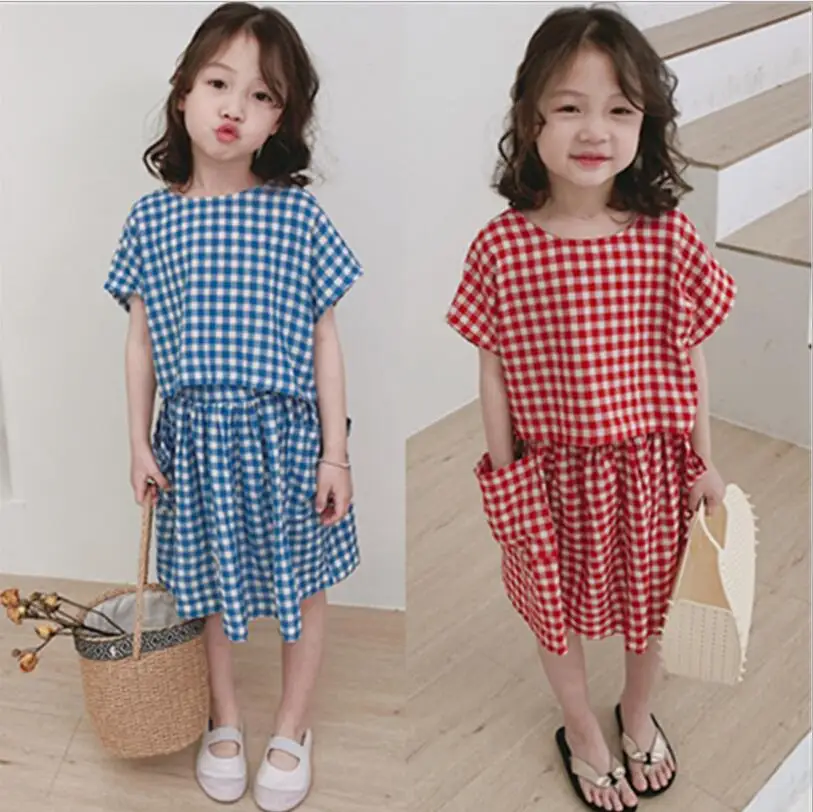 Розничная продажа коллекция 2019 года летние хлопковые комплекты для маленьких