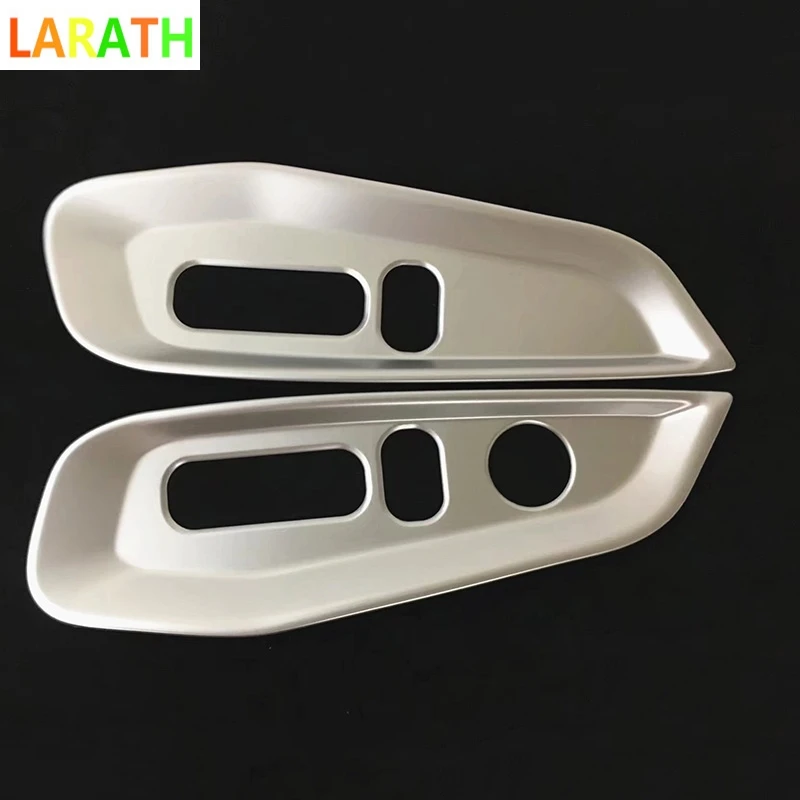 2 шт. хромированные кнопки регулировки переднего сиденья для HONDA CRV CR V 2017 2018 из