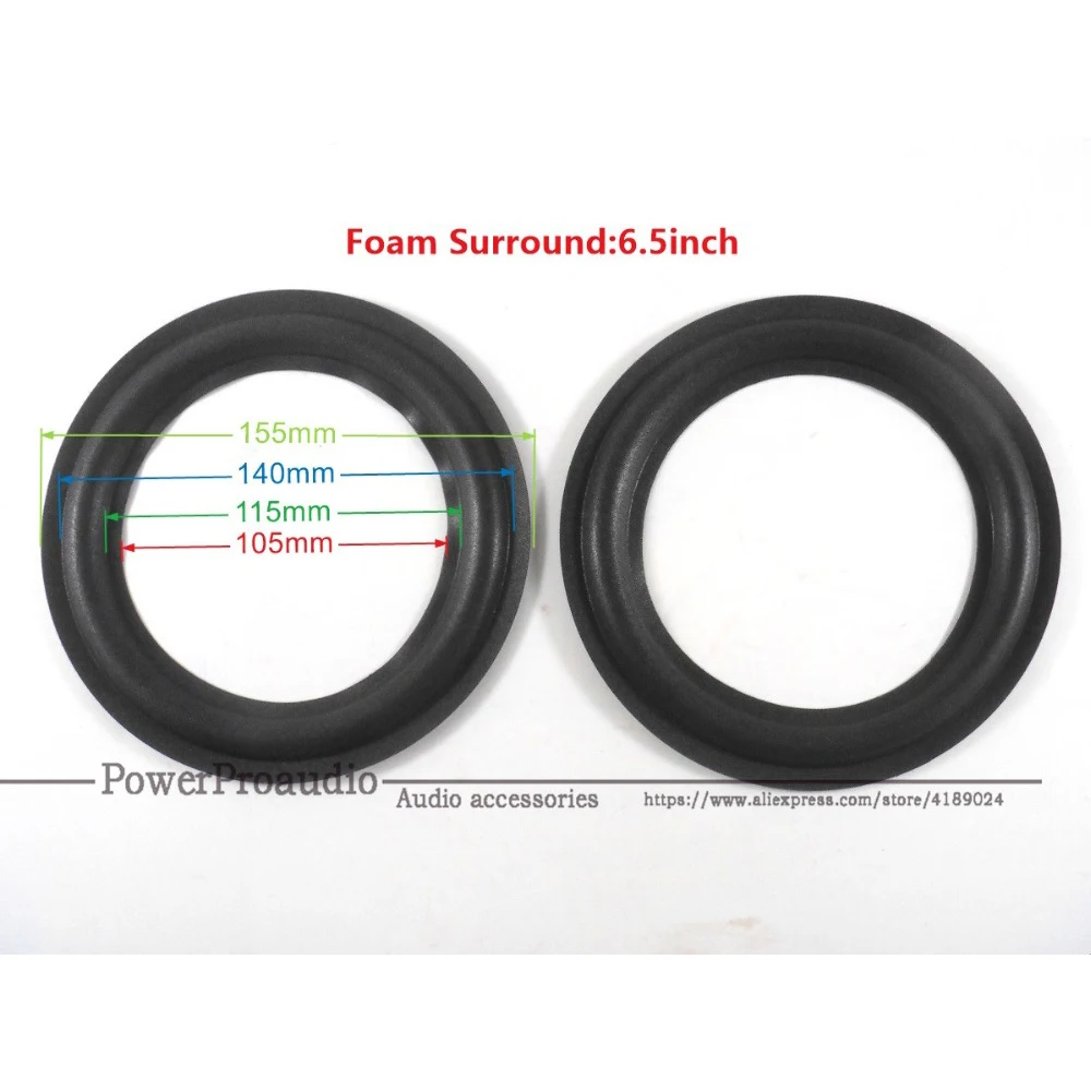 

Brand New 40 pcs/Lot 8 inch 8" Repair Subwoofer / Bass Speaker Rubber Surrounds 197mm /140mm / 179mm/ 149mm