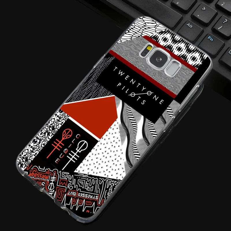 DREAMFOX L552 Twenty One Pilots Мягкий ТПУ силиконовый чехол для samsung Galaxy Note S 7 8 9 10 11 10E 11E Lite Edge Plus