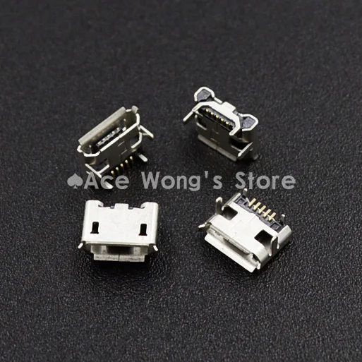10 моделей, 100 шт всего Micro USB 5Pin jack tail sockect, Micro USB разъем порт sockect для samsung lenovo huawei zte htc ect