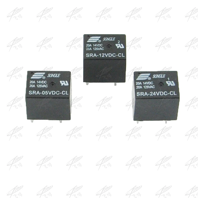 5 шт./лот реле мощности Φ 5V 12V 24V 20A 5PIN T74|power relay|5v 12v relaypower relay 5v |