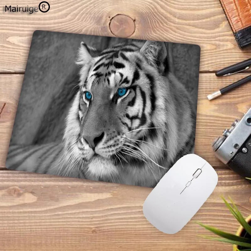 22X18CM Mairuige 220*180*2 мм коврик для мыши в виде животного тигра для украшения рабочего стола дома и офиса - Цвет: 22X18CM