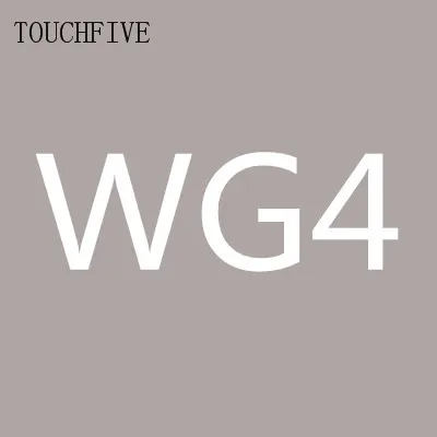 WG4 1 шт. TouchFive на выбор, 168 цветов, маркеры для эскизов, маркеры на спиртовой основе, набор цветных маркеров, товары для рукоделия, ручка для школы - Цвет: WG4