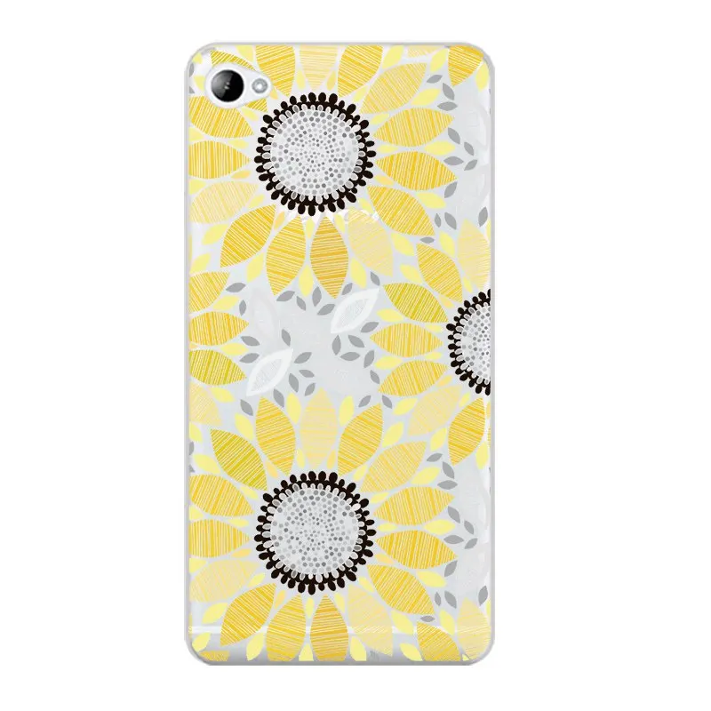 Chicken Soft Clear TPU Phone Case For Lenovo S60 S90 A2010 A1000 A5000 A7000 K4 K5note Flora Sunflower CoqueCover Free Shipping | Мобильные