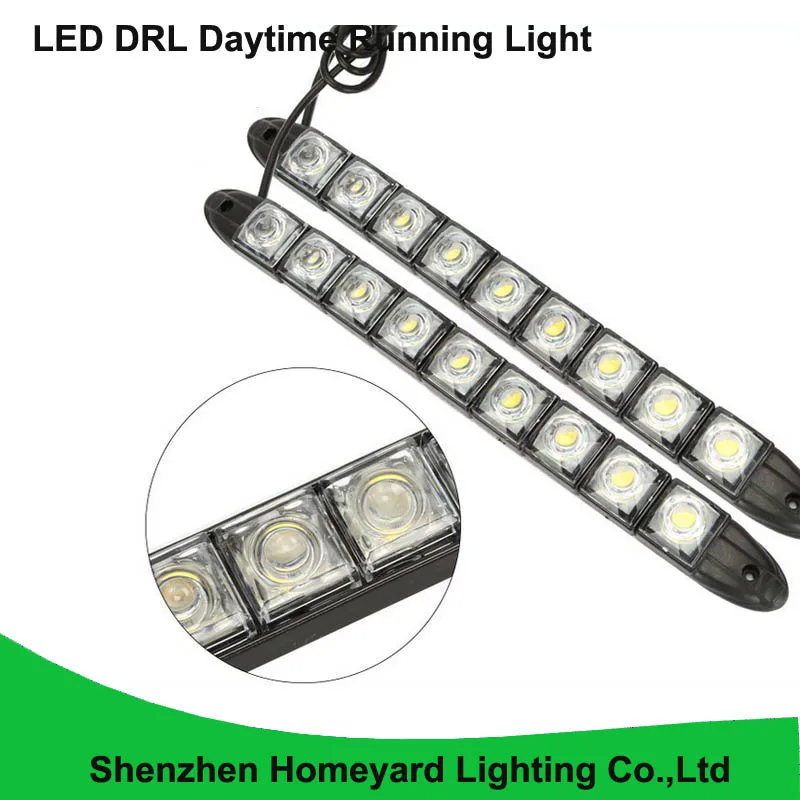 Светодиодные дневные ходовые огни высокой мощности 27 см 2 шт.|daytime running lights|drl daytime