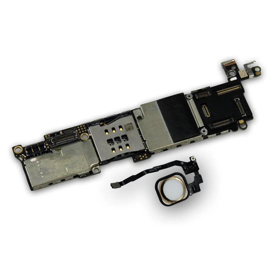 Оригинальная материнская плата для iPhone SE, разблокировка, материнская плата, 16 ГБ, 32 ГБ, 64 ГБ, с сенсорным ID, система IOS, логическая плата, полная функция