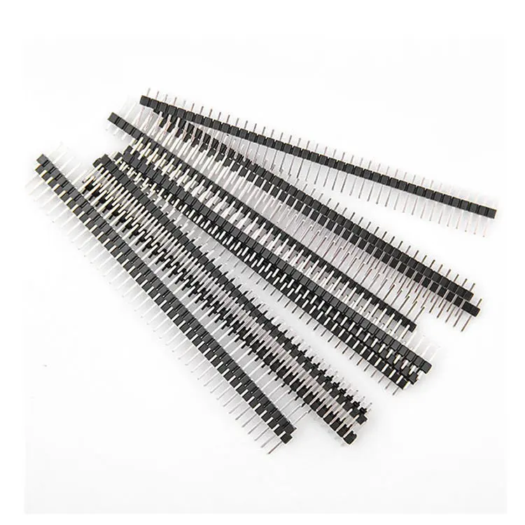 86075 Бесплатный shiiping Горячая Sale10pcs 40 Pin 1x40 Однорядные Мужской 2.54 мм Breakable