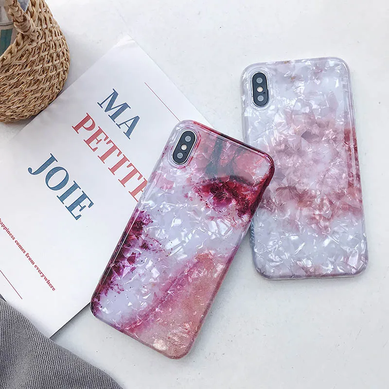 Блестящий чехол для телефона iPhone X XR XS MAX 11 Pro Max задняя крышка 7 8 6 6S Plus чехлы мягкий